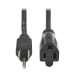 Tripp Lite P022-010-13A power cable Black 118.1" (3 m) NEMA 5-15P NEMA 5-15R
