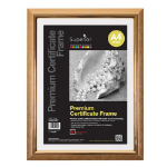 SECO by Stewart Superior SECO A4 Deluxe Certificate Frame Gold - GDA4CERT