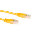 ACT Gele 3 meter U/UTP CAT6 patchkabel met RJ45 connectoren