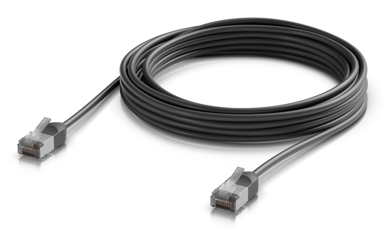 Ubiquiti Black Uacc-Cable-Patch-Outdoor-C6a-5M-Bk Networking Cable Cat
