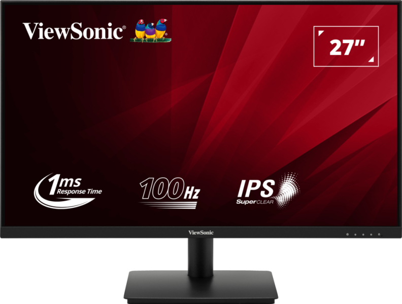 Viewsonic LED monitor VA270-H 27 inch - Full HD - 250 nits - resp 1ms 75Hz - 27\" computer monitor 68.6 cm (27") 1920 x 1080 pixels Black