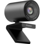 iiyama Stylish and discreet Professional 4K Webcam with Built in microphone, 5x Digital zoom, 120° field of view (FoV) and Auto Tracking