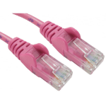 Cables Direct 0.25m Economy 10/100 Networking Cable - Pink