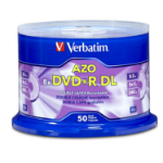 Verbatim DVD+R DL 8.5GB 8X 50 pk 50 pcs