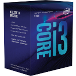 Intel Core i3-8100 processor 3.6 GHz 6 MB Smart Cache Box, Tray
