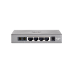 LevelOne FEU-0511 netwerk-switch Fast Ethernet (10/100) Zwart, Grijs