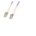 Microconnect FIB440410P fibre optic cable 10 m LC OM4 Violet