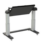 Loxit 4510 signage display mount 165.1 cm (65") Black, Grey