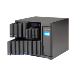 QNAP TS-1685 NAS Desktop Intel® Xeon® D D-1531 16 GB DDR4 QNAP Turbo System Black