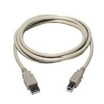 Cables Direct 5 m, USB/USB, M/M USB cable USB 2.0 USB A USB B White