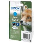 Epson C13T12824012/T1282 Ink cartridge cyan, 175 pages 3,5ml for Epson Stylus S 22/SX 235 W/SX 420/SX 430 W