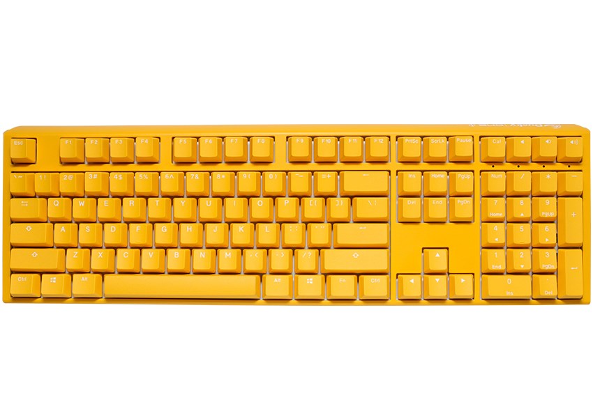 DUC ky One 3 keyboard Gaming USB QWERTY English Yellow