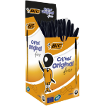 BIC 872731 ballpoint pen Black Stick ballpoint pen Fine 50 pc(s)