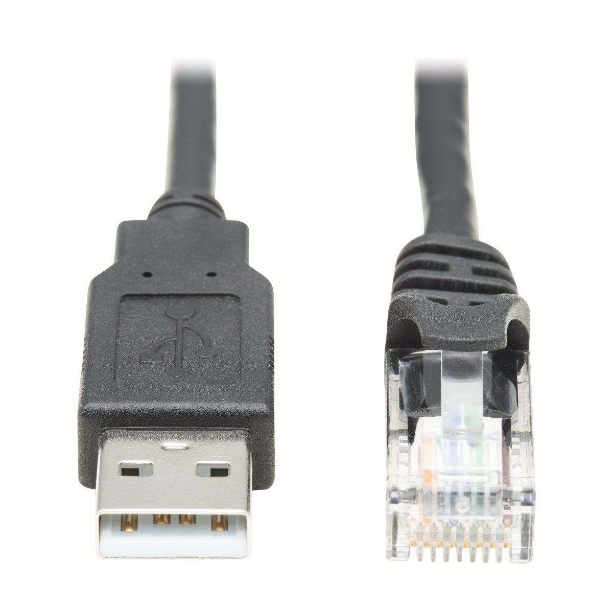 Tripp Lite Black U009-015-Rj45-X Usb-A To Rj45 Rollover Console Cable (M/M)