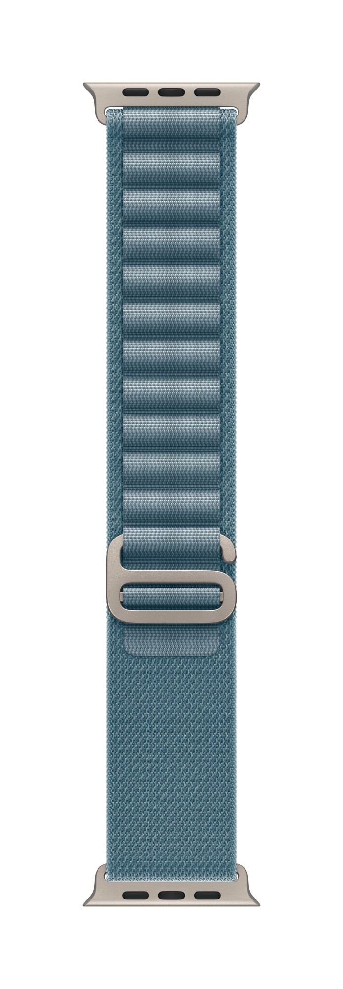 Apple MFTH4ZM/A smart wearable accessory Band Blue Titanium. Polyester