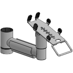 Ergonomic Solutions 200mm swingarm W/ MultiGripT