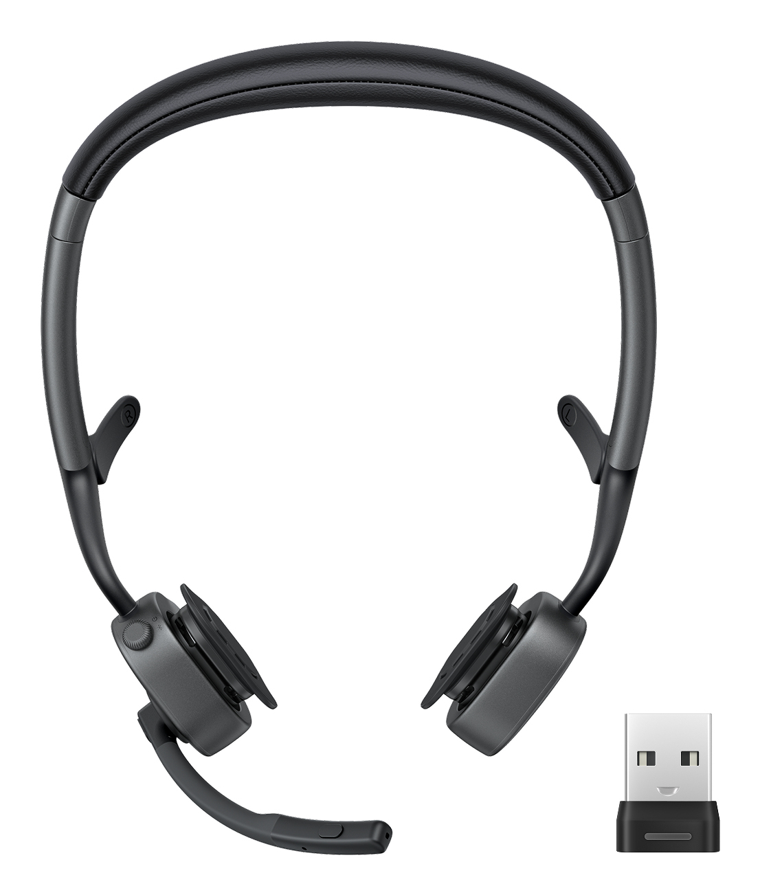 SHOKZ OpenMeet2 UC Headset Wireless Open-ear Office/Call center Blueto