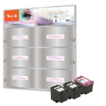 Peach PI300-564 inktcartridge Zwart, Cyaan, Magenta, Geel