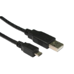 Target 26-2944 USB cable USB 2.0 0.5 m USB A Micro-USB B 0.48 Gbit/s Black