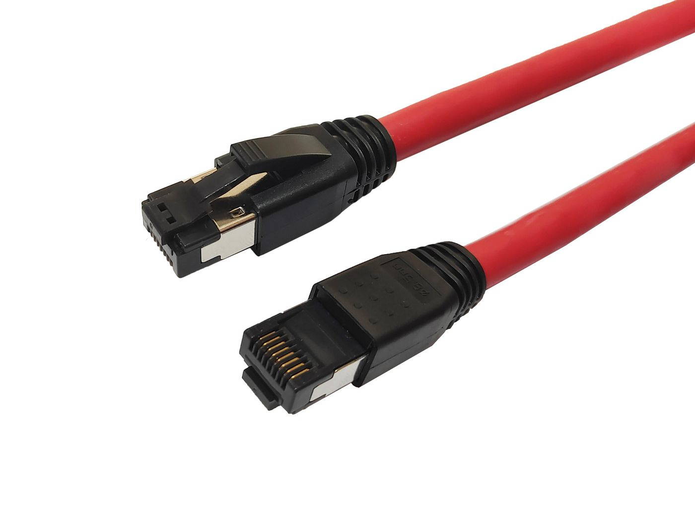 Microconnect MC-SFTP8005R networking cable Red 0.5 m Cat8.1 S/FTP (S-STP)