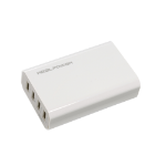 RealPower 160704 oplader voor mobiele apparatuur Universeel Wit AC Binnen