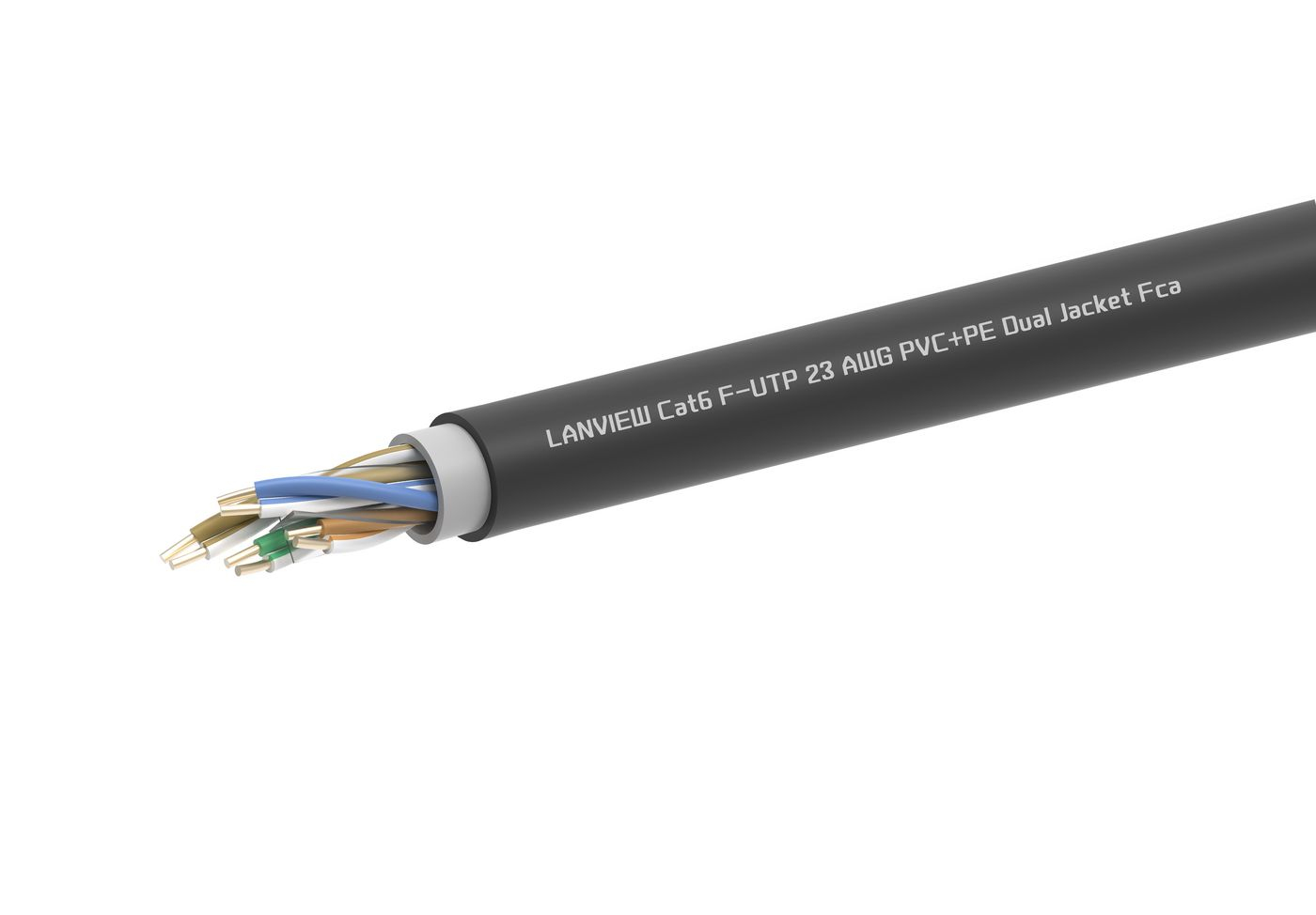 Lanview LVN-CAT6PE-2FUTP-305M networking cable Cat6 F/UTP (FTP)
