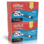 Berol D/WIPE BULLET MARKER ASST PK96