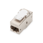 Digitus DN-93906 tussenstuk voor kabels RJ-45 Nikkel
