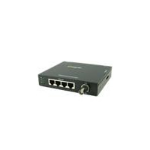 Perle eX-4S110-BNC Network transmitter & receiver Black