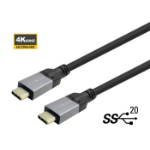 Vivolink PROUSBCMM1 USB cable 1 m USB 3.2 Gen 2 (3.1 Gen 2) USB C Black