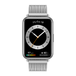 Huawei WATCH Fit 2 Elegant 4.42 cm (1.74") AMOLED 33 mm Digital 336 x 480 pixels Touchscreen Silver GPS (satellite)