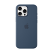 Apple iPhone 16 Pro Max Silicone Case with MagSafe - Denim