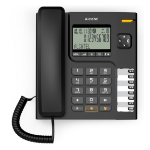 Alcatel T78 Analog telephone Caller ID Black