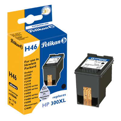 Image of Pelikan 4105646/H46 Printhead cartridge black, 600 pages 21ml...