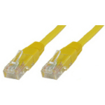 Microconnect UTP6002Y networking cable Yellow 0.2 m Cat6 U/UTP (UTP)