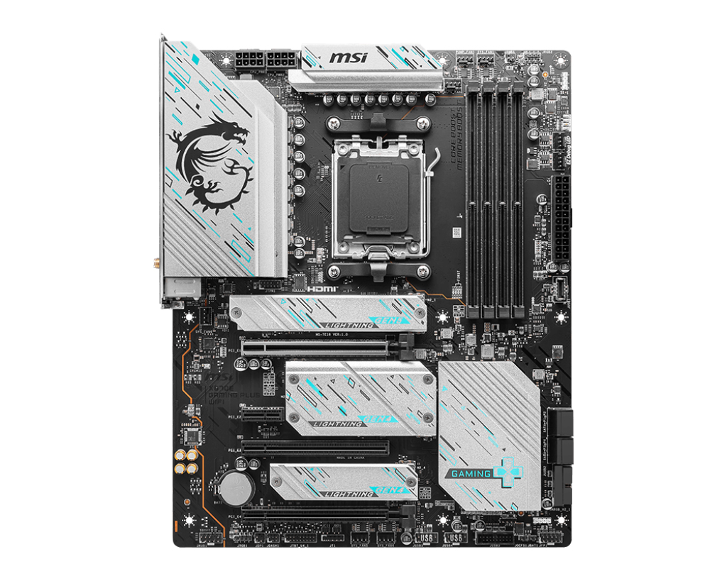 Image of MSI X670E GAMING PLUS WIFI motherboard AMD X670 Socket AM5 ATX