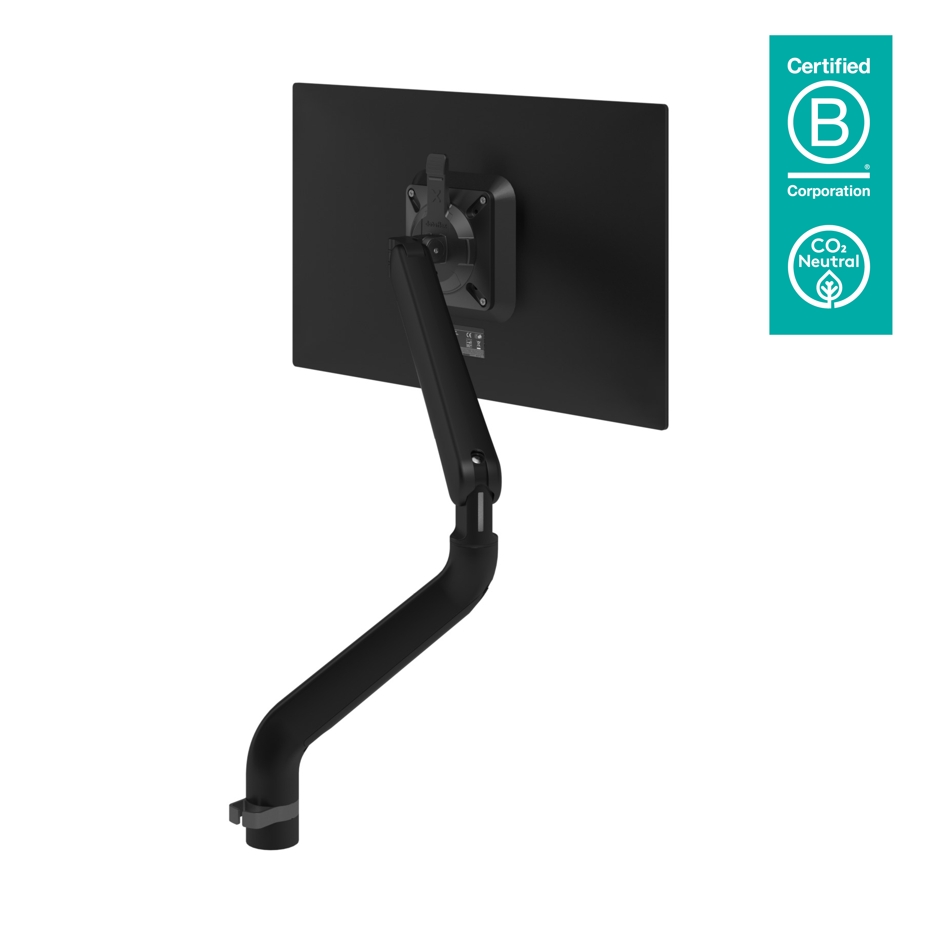 Image of Dataflex 65.113 monitor mount / stand 131.6 cm (51.8") Black Desk