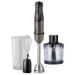 Black & Decker BXHBA1200E Immersion blender 1200 W Black, Transparent