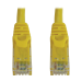Tripp Lite N261-050-YW networking cable Yellow 598.4" (15.2 m) Cat6a U/UTP (UTP)