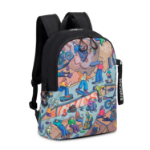 Rivacase Agora backpack School backpack Black, Multicolour Polyester