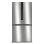 Siemens iQ300 KF96NVPEAG side-by-side refrigerator Freestanding 605 L E Stainless steel