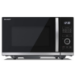 Sharp YC-QS254AE-B microwave Countertop Solo microwave 25 L 900 W Black, Stainless steel