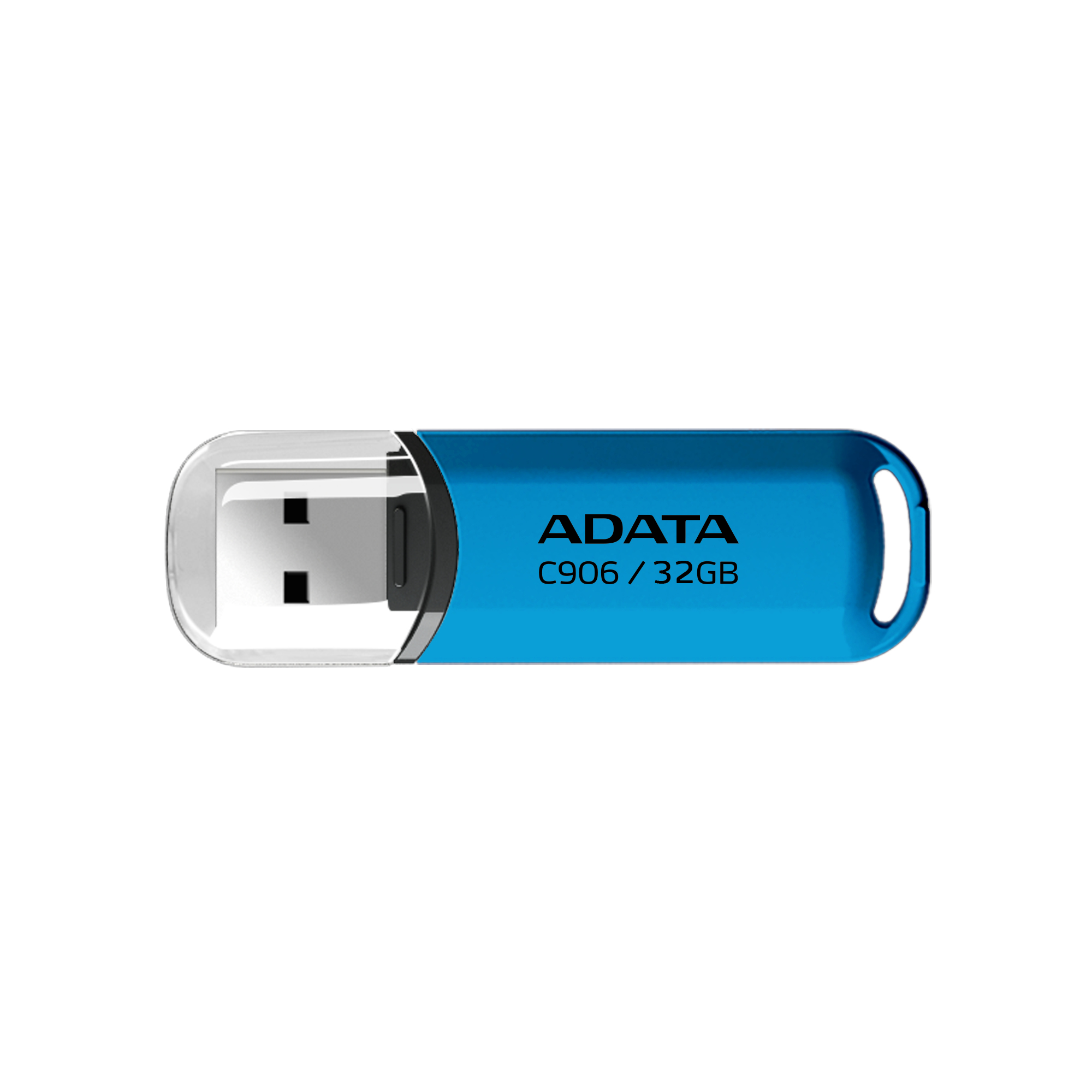 ADATA AC906-32G-RWB USB flash drive 32 GB USB Type-A 2.0 Blue. Transpa