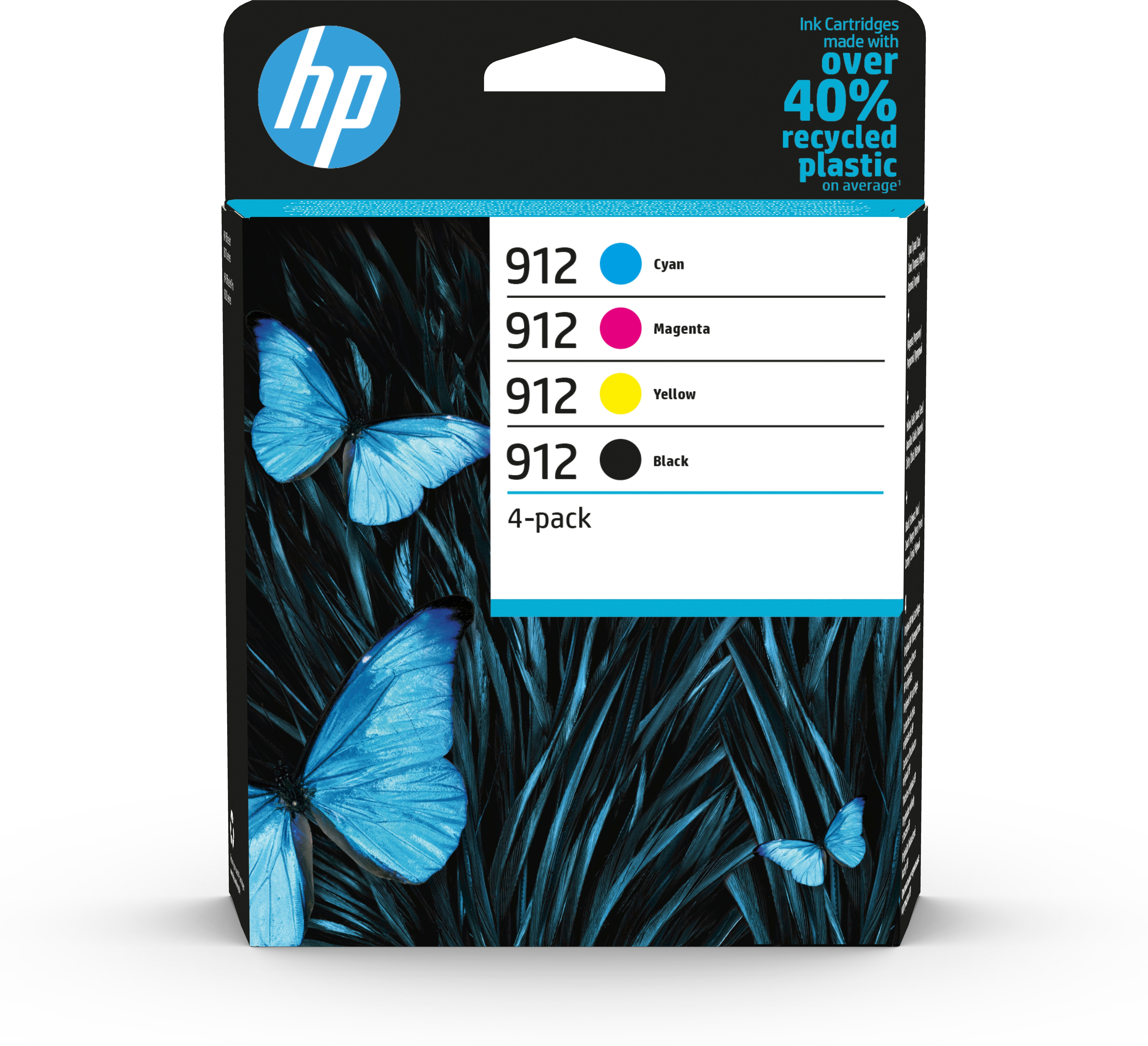 Image of HP 6ZC74AE/912 Ink cartridge multi pack Bk,C,M,Y, 4x300 pages...