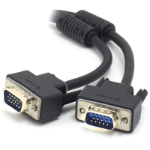 ALOGIC 15m VGA/SVGA Premium Shielded Monitor Cable With Filter - Male to Male