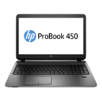 HP ProBook 450 G2 Intel® Core™ i3 i3-4030U Laptop 15.6" Full HD 8 GB DDR3L-SDRAM 500 GB HDD Windows 7 Professional Silver