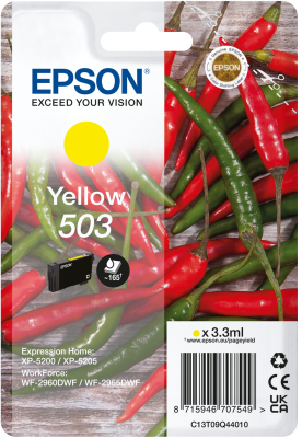 Epson C13T09Q44020/503 Ink cartridge yellow Blister, 165 pages 3,3ml f