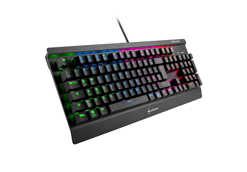 Image of Sharkoon SKILLER MECH SGK3 keyboard USB German Black