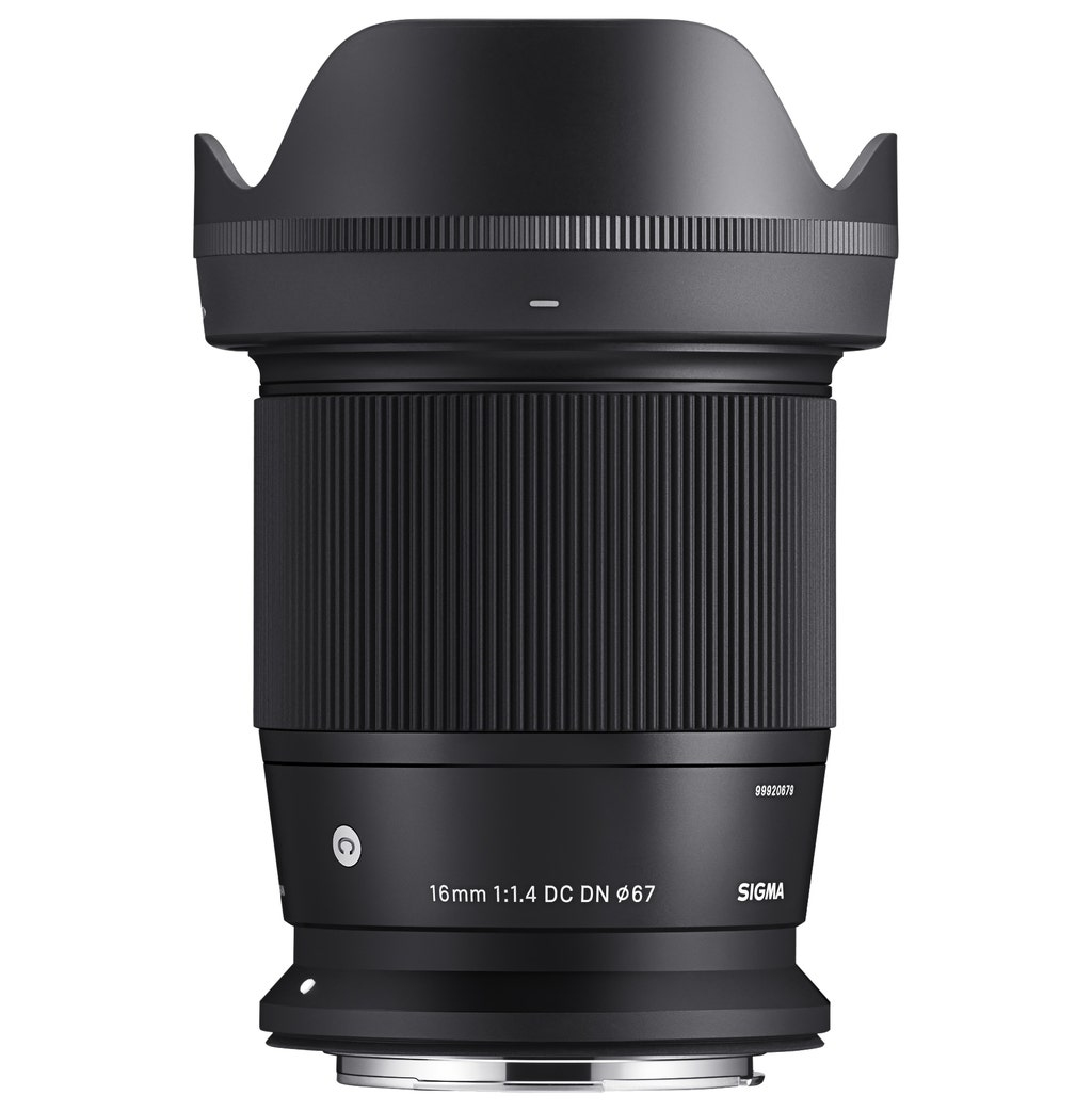 Sigma 16mm F1.4 DC DN | C. Canon RF MILC Wide-angle Black