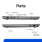 HP None Copilot+ PC AMD Ryzen AI Max+ PRO PRO 395 35.6 cm (14") Touchscreen 2.8K 128 GB LPDDR5x-SDRAM 1 TB SSD Wi-Fi 7 (802.11be) Windows 11 Pro AI Workstation, AI PC Silver